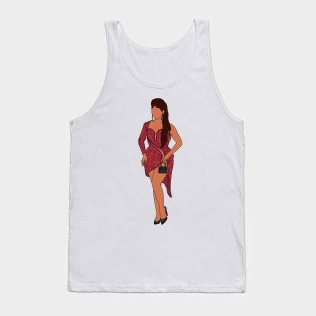 Olivia Lux Tank Top by doctorbihcraft